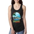 thumbnail image 1 of Tarpon Extreme Ladies Racerback Tank Top, Black, Small, 1 of 3