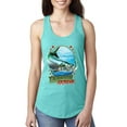 thumbnail image 1 of Tarpon Extreme Ladies Racerback Tank Top, Tahiti Blue, Small, 1 of 3