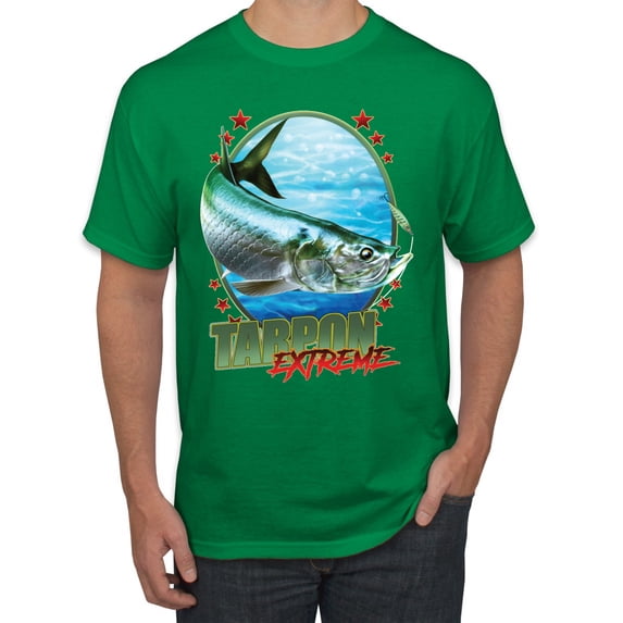 Tarpon Extreme Men's Graphic T-Shirt, Kelly, X-Large