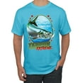 thumbnail image 1 of Tarpon Extreme Men's Graphic T-Shirt, Light Turquoise, 4XL, 1 of 3