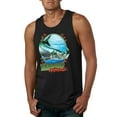 thumbnail image 1 of Tarpon Extreme Mens Graphic Tank Top, Black, Small, 1 of 3