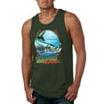 thumbnail image 1 of Tarpon Extreme Mens Graphic Tank Top, Forest Green, 2XL, 1 of 3