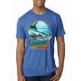 thumbnail image 1 of Tarpon Extreme Mens Premium Tri Blend T-Shirt, Vintage Royal, Small, 1 of 3