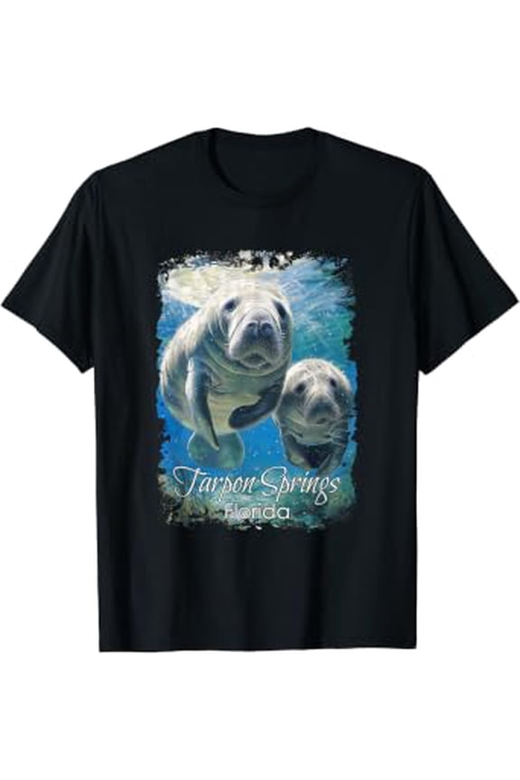 Tarpon Springs Florida Love The Manatees T-Shirt