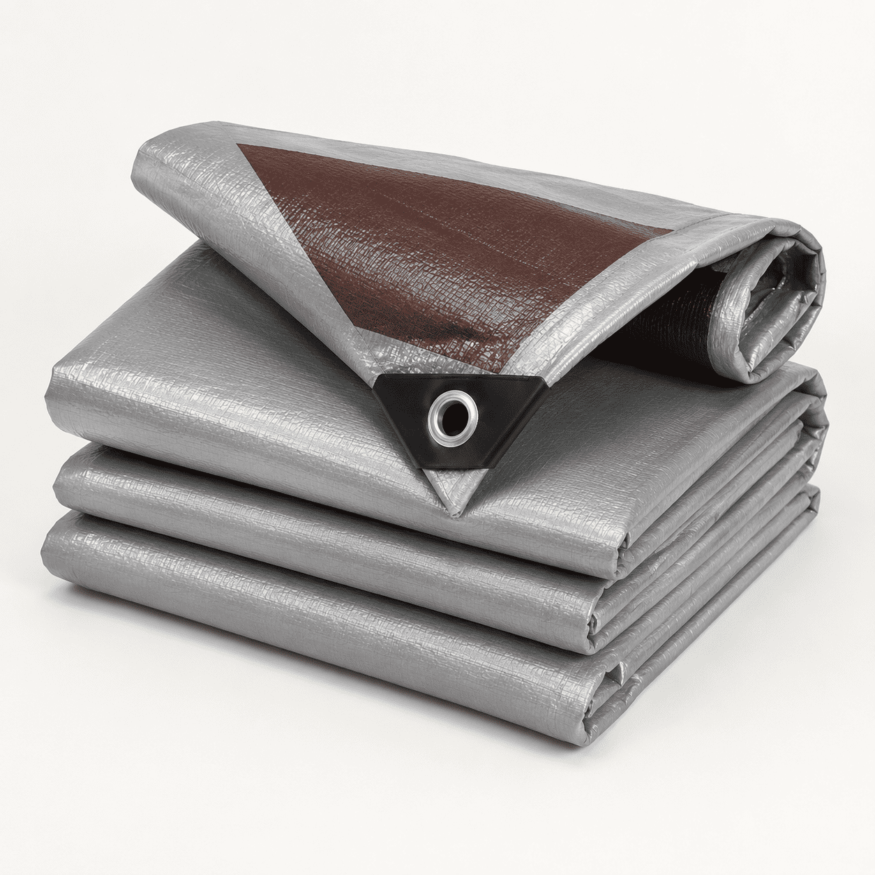 Poly Edge Tarps Heavy Duty Waterproof, Multipurpose Poly Tarp Cover with Metal ...