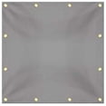 thumbnail image 1 of Tarps in Multiple Sizes 18 OZ Waterproof Tarpaulin - 100% UV & Weather Resistant Vinyl Coated PVC Tarps - Perfect for Canopy Tent, Boat or Pool Cover (20' x 80', Grey), 1 of 7