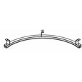 thumbnail image 1 of Tarps Now 90° Curved Threaded Mount Rod for Roller Track Divider Curtains, 1 of 1