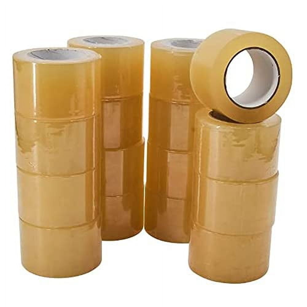 Tarps Now Floor Cover Tape, Gym Floor Seaming Vinyl Marking Tape - Clear (16 Rolls/Case)
