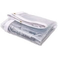 thumbnail image 1 of Tarps Now Marine Grade Fire Retardant Clear Vinyl Tarp, (5’ x 8’) with Brass Grommets - Waterproof Heavy Duty Tarp Canopy Sheet Cover Multi Purpose Tarpaulin for Indoor and Outdoor - 18 oz and 20Mil, 1 of 7