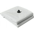 thumbnail image 1 of Tarps Now Roof Leak Diverter Kit, (10' x 10'), 12 Mil Waterproof Tarp, White, 1 of 7