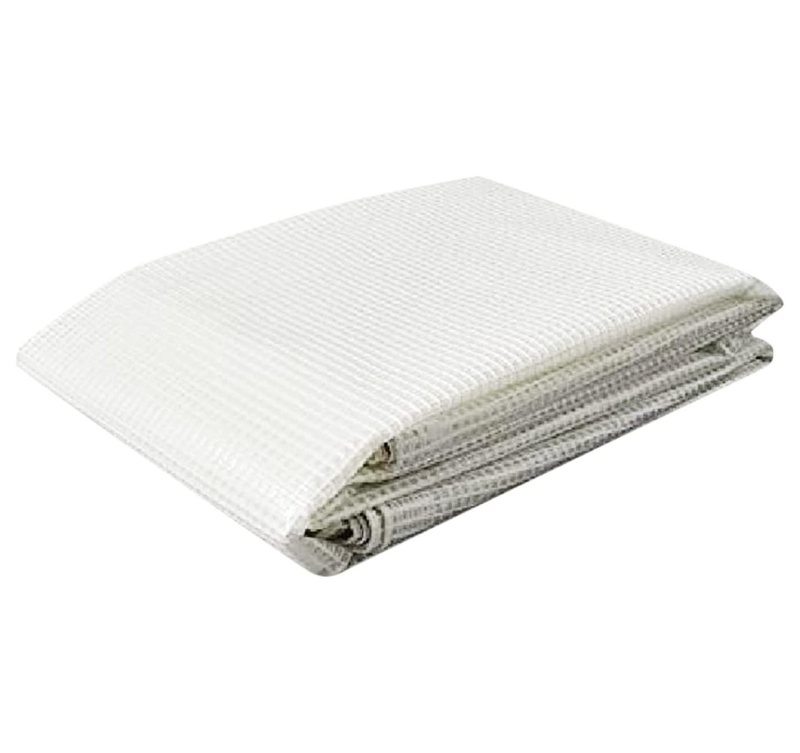 Tarps Now Translucent Tarp, (10' X 14') with Aluminium Grommets for