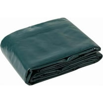 Tarps Now Waterproof Vinyl Tarp - 5’ x 5’ Heavy Duty Tarps (Forest Green)
