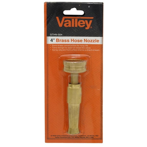 "TarrKenn 4"" Brass Hose Nozzle"
