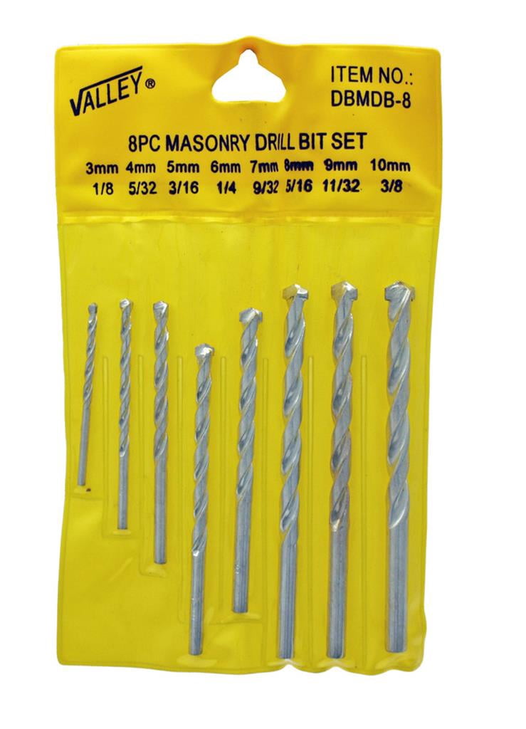"TarrKenn 8-pc. Masonry Drill Bit Set"