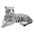 thumbnail image 1 of TarrKenn Ghost Tiger Statue, Poly Resin, White, 6.2 lbs, 1 of 2