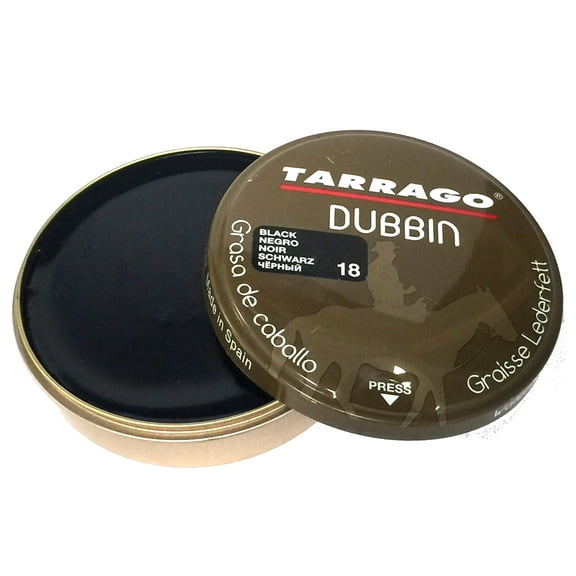 Tarrago Dubbin Tin, 100ml, Black