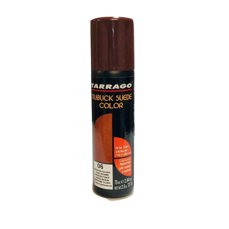 Tarrago Nubuck Color w/Applicator, 75ml, Dark Brown #6