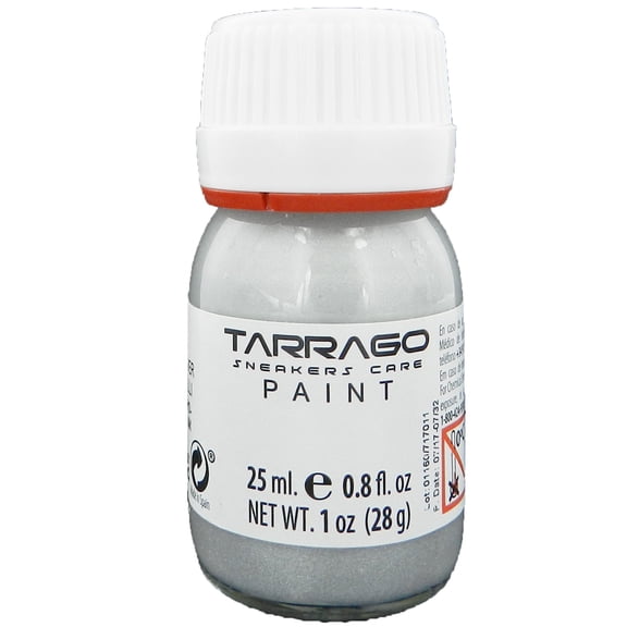 Tarrago Sneakers Paint 25ml - Customizable Shoe Color-502 Antique Silver