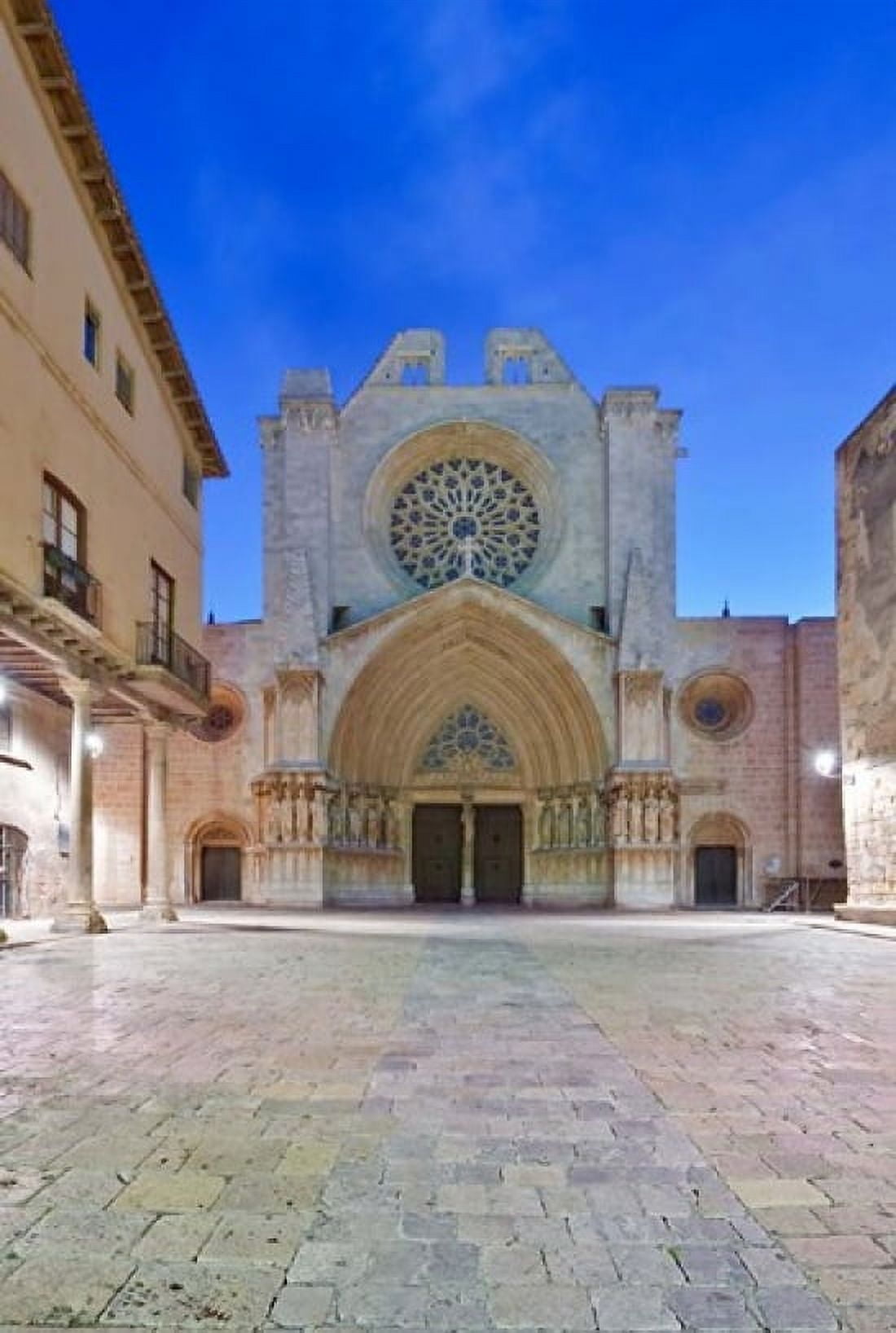 Tarragona Cathedral Catalonia Spain Canvas Art - Rob Tilley DanitaDelimont (20 x 29)