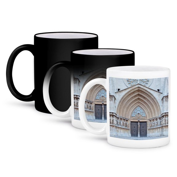 3drose, Tarragona Cathedral, Catalonia, Spain - Eu27 Rti0042 - Rob Tilley, 11oz Magic Transforming Mug