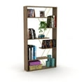 thumbnail image 1 of Tars Bookcase, Walnut & Yellow, 1 of 1