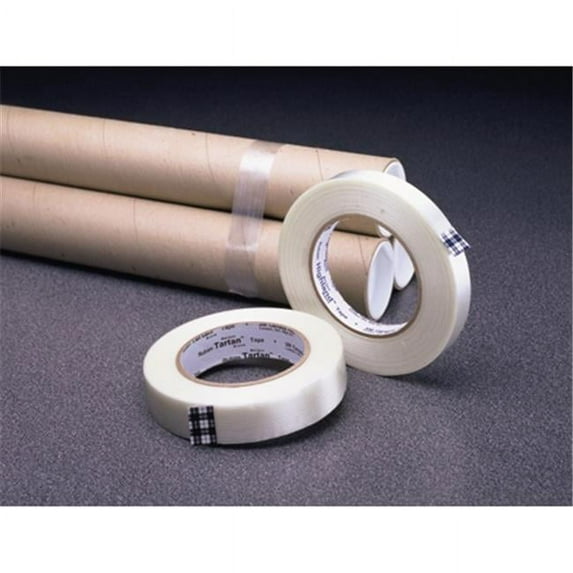Tartan T9128932 0.375 in. x 60 yards 8932 Strapping Tape - Case of 96