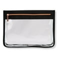 thumbnail image 1 of Tartan + Twine Basics Zippered PVC Clear Clutch, 1-Piece, 1 of 1