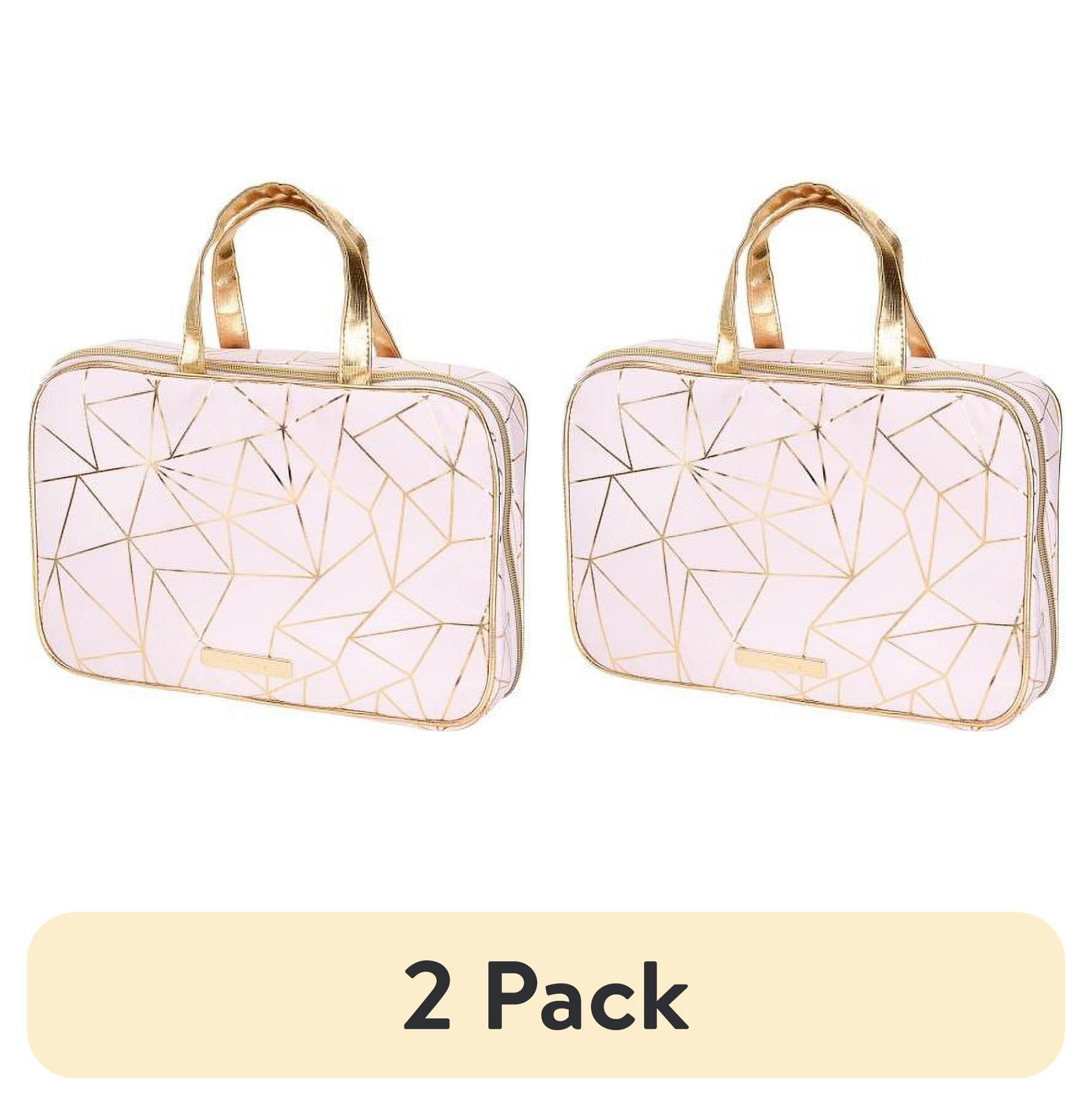 Tartan and twine makeup bag rose gold hotsell