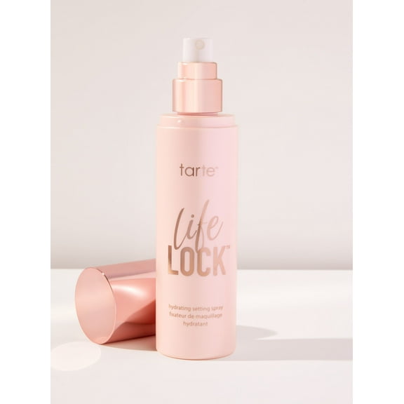 Tarte Life Lock Hydrating Setting Spray 3.38 oz | 16-Hour Wear | Dewy Finish | Vegan & Cruelty-Free | Alcohol-Free