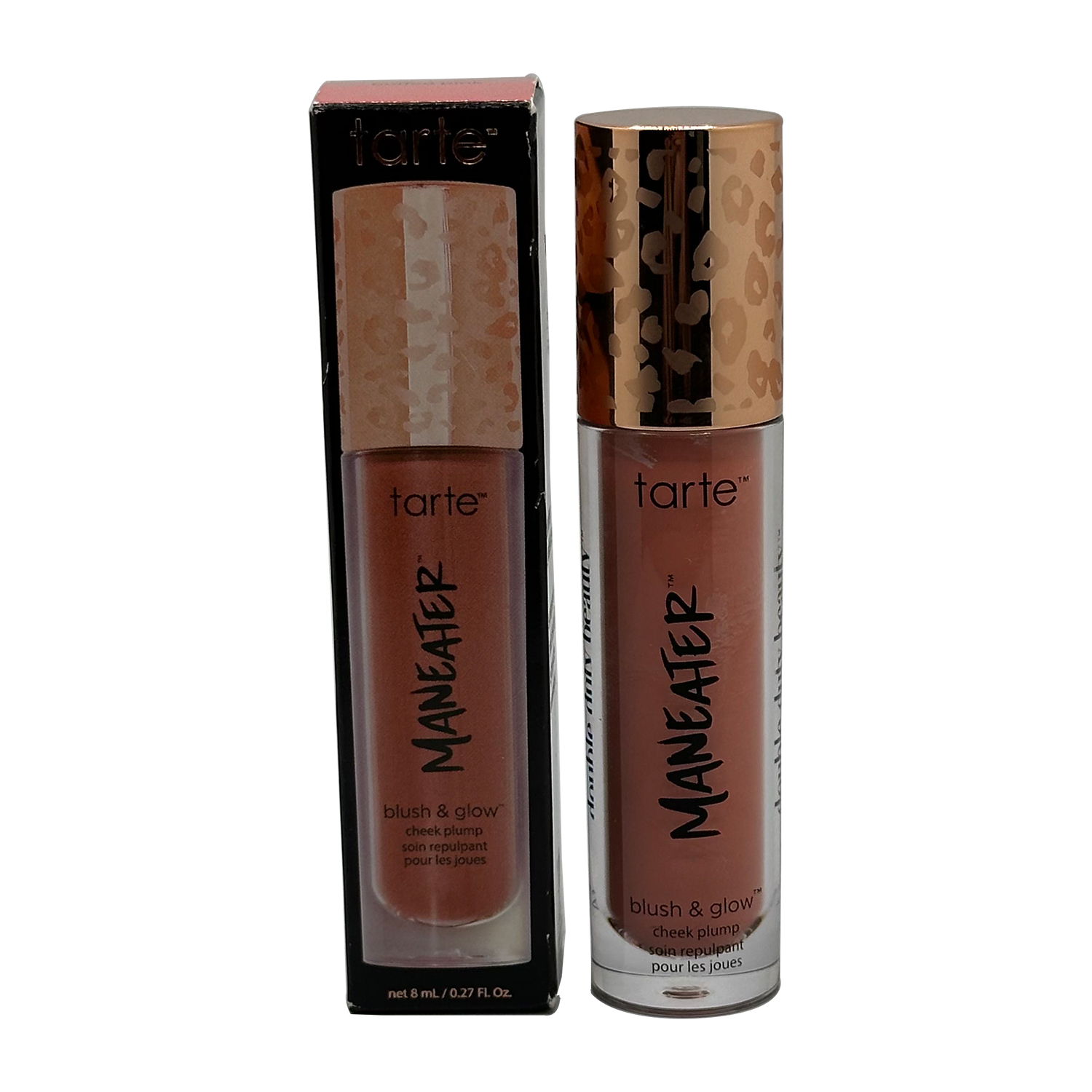 Tarte Maneater Blush & Glow Cheek Plump Buffed Pink