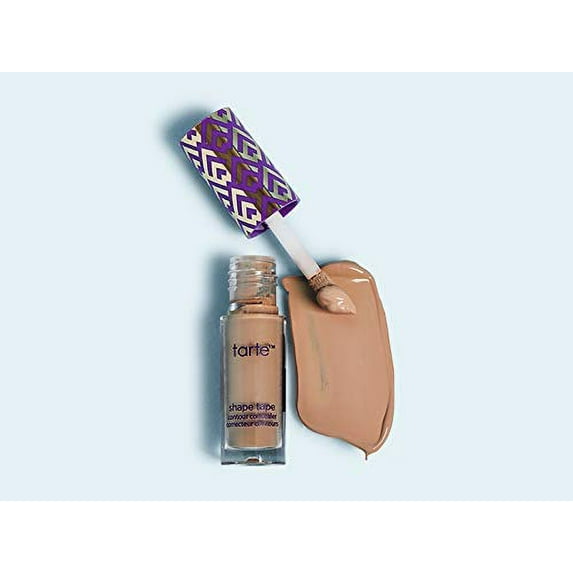Tarte Shape Tape Concealer Travel Size Mini .03 Ounce Double Duty Contour-Deep
