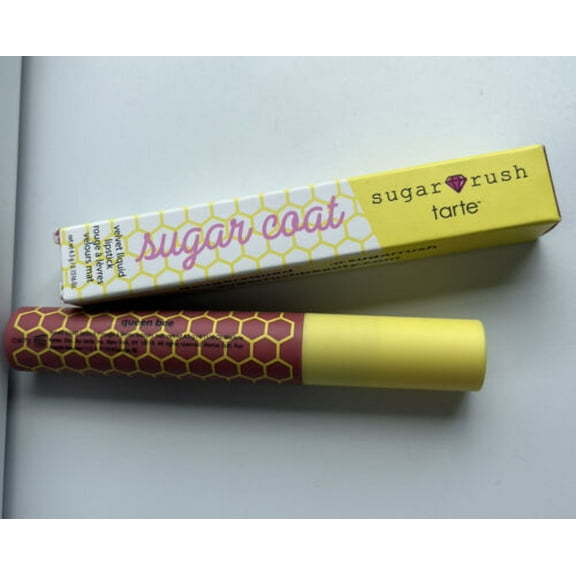 Tarte Sugar Rush Sugar Coat Velvet Liquid Lipstick Queen BeeNew In Box Authentic