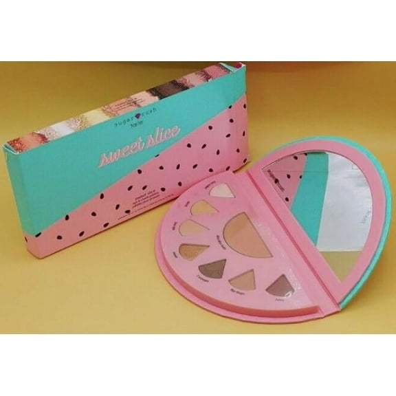 Tarte Sugar Rush Sweet Slice Eye & Cheek Palette With 8 Shades In Box