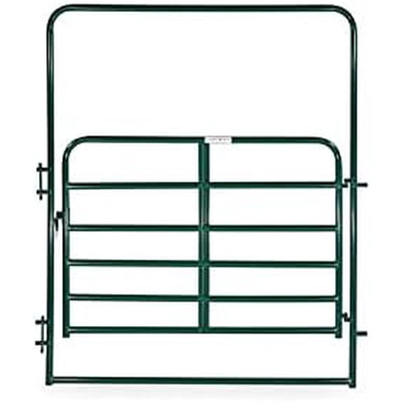 Tarter 2WG6 6 ft. 2 in. Bullmax Walk-Thru Arch Gate, Green