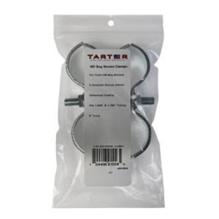 Tarter DKCHD2 Heavy Duty Dog Kennel Clamp Set, Gray