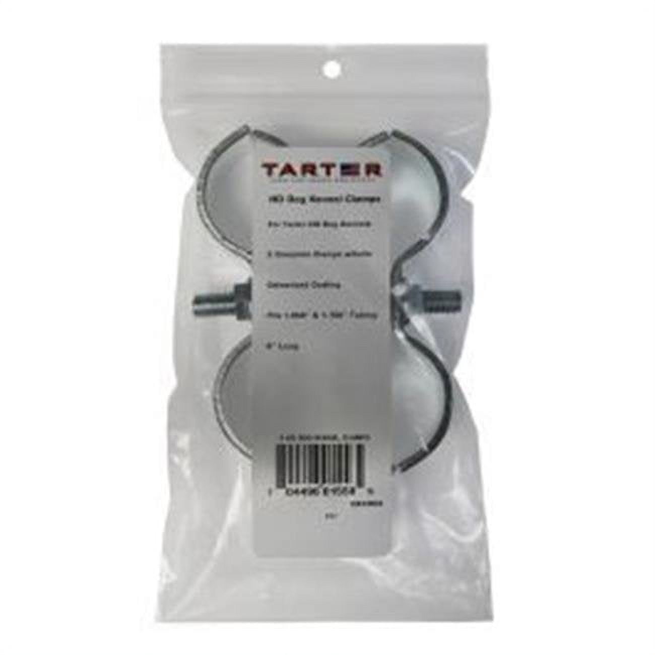 Tarter DKCHD2 Heavy Duty Dog Kennel Clamp Set, Gray