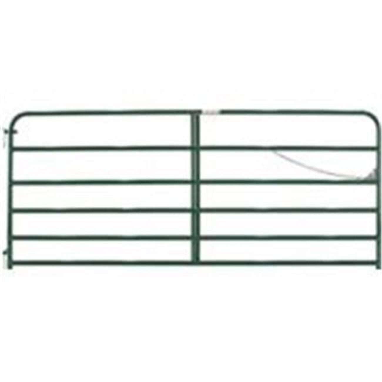 Tarter Farm & Ranch  10 ft. 6 Bar Economy Tube Gate - Green