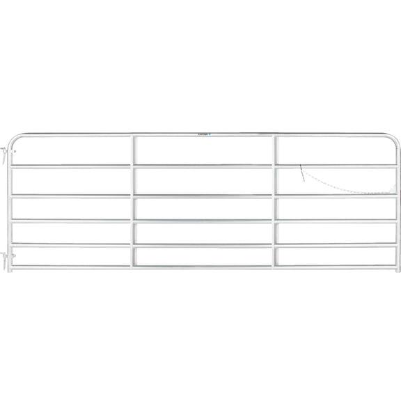 12' 19Ga Galvanized Tube Gate