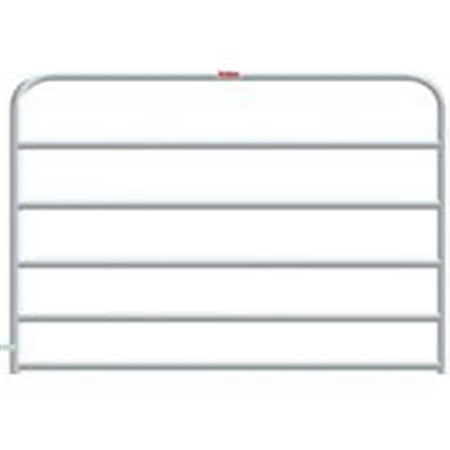 Tarter Farm & Ranch 6 Bar Econo Tube Gate with Galvanized Finish - 6 ft.