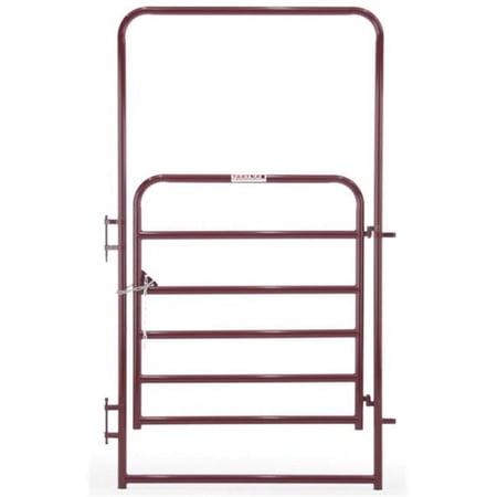 Tarter Gate EWR4 Easy Step Walk Thru Eco, Red - 4 ft.