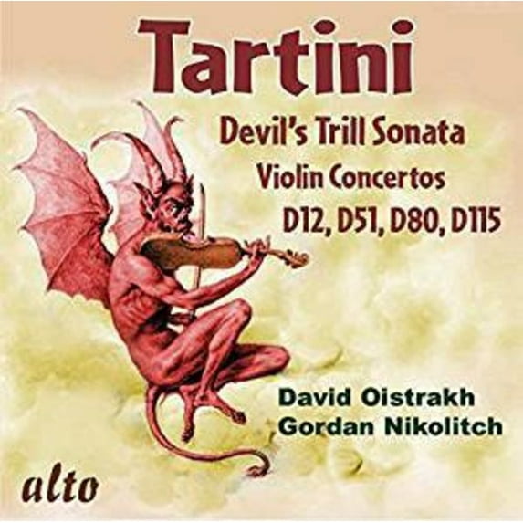 Tartini / Oistrakh,David / Nikolitch,Gordan - Devil's Trill Sonata / Violin Concertos D12 & D51 - Music & Performance - CD