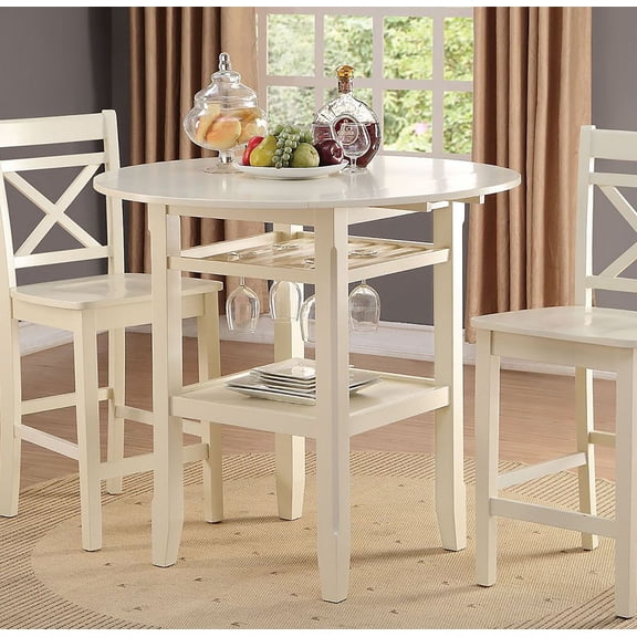 Tartys Counter Height Table in Cream