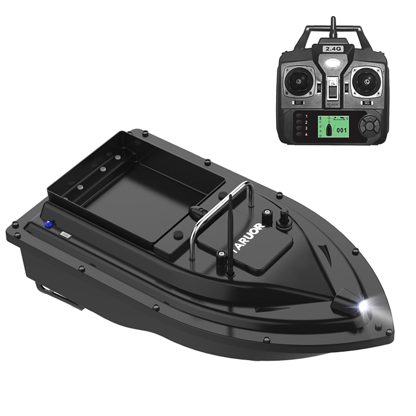 Taruor GPS Fishing Bait Boat with Large Bait Container Automatic Bait
