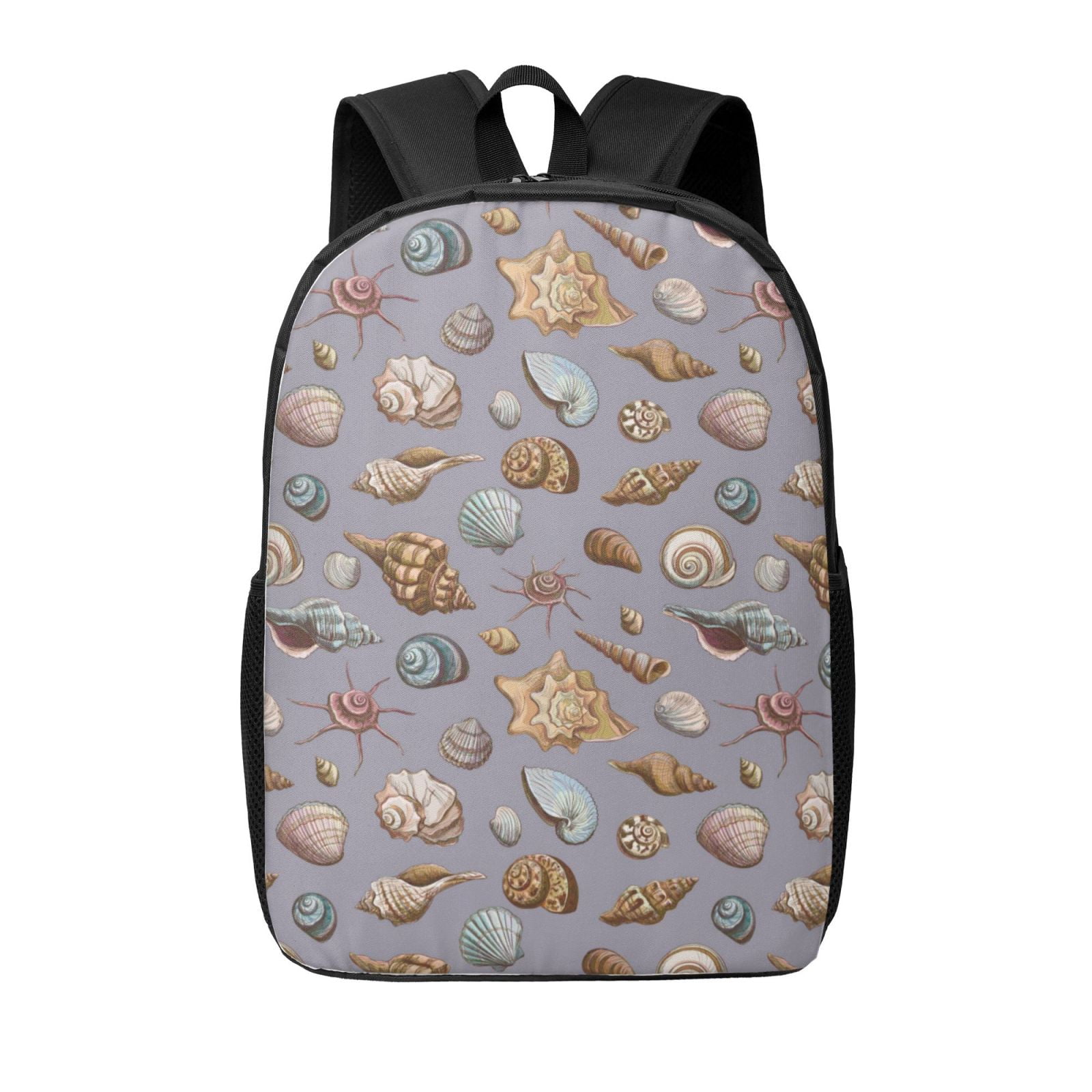 Tarvel Laptop Backpack for Women Men Conch Shells Print No.9014 17 Inch ...