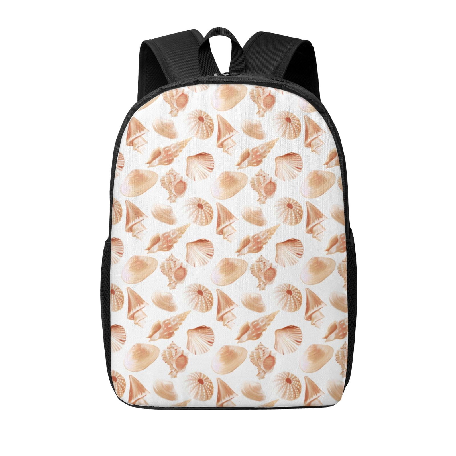 Tarvel Laptop Backpack for Women Men Conch Shells Print No.9026 17 Inch ...