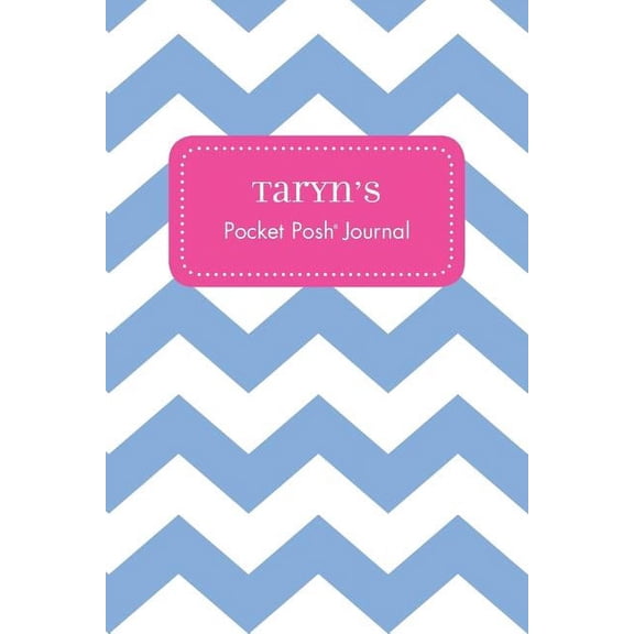 Taryn's Pocket Posh Journal, Chevron, (Paperback)
