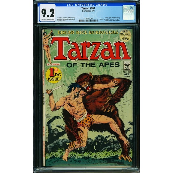 Tarzan #207 - CGC 9.2 Comic Book