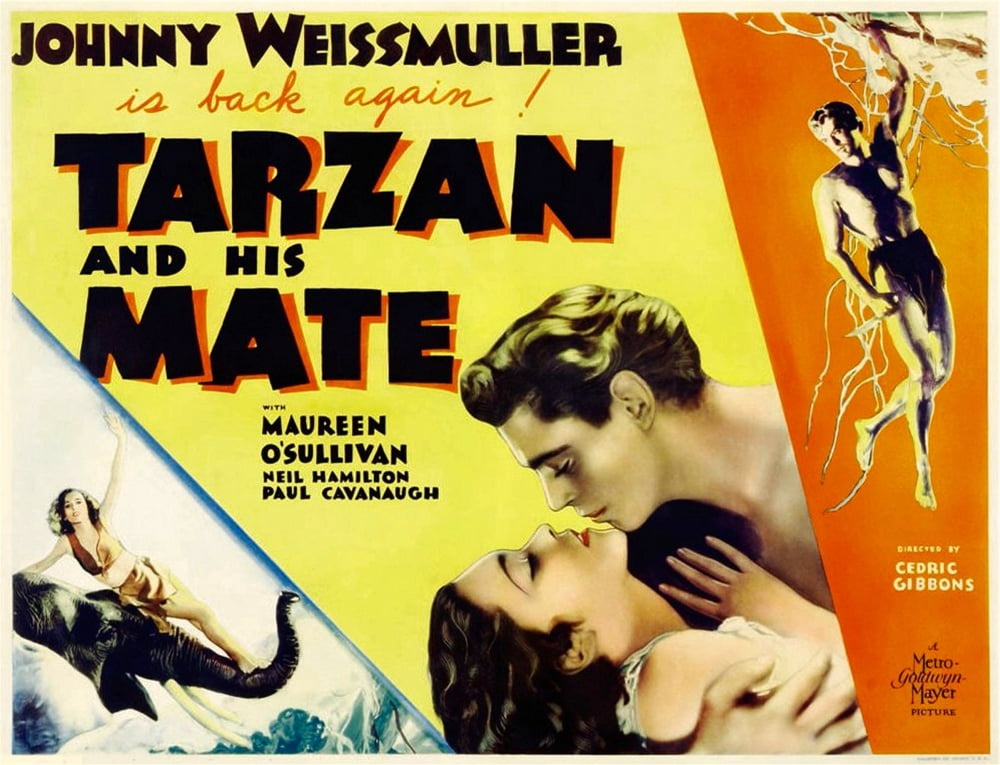 Tarzan And His Mate Canvas Art - (28 x 22)