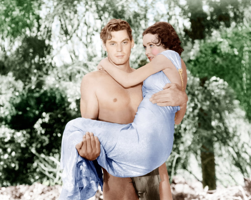 Tarzan And His Mate Canvas Art - (28 x 22)