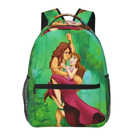 Tarzan Backpack Cute Printed Lightweight Casual Unisex Laptop Computer Bookbag School Hiking Work Business Travel Daypacks Gifts